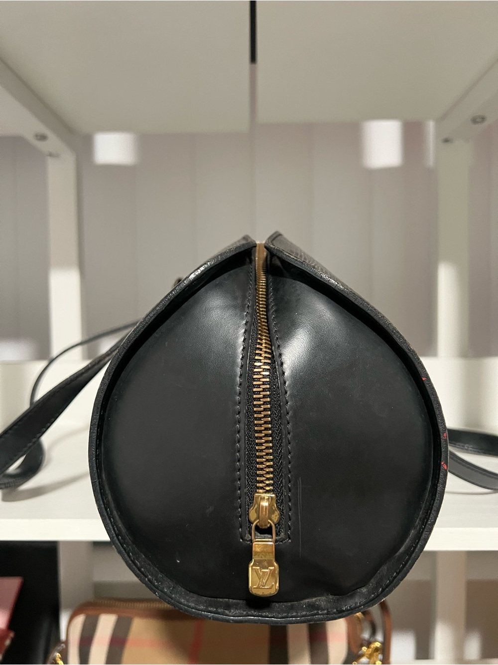 Louis Vuitton Black Epi Leather Barrel Bag with Tonal Straps - Picture 3 of 4